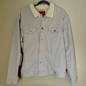 Guess White Denim Jacket